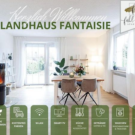 Ferienhaus Fantaisie: Schlosspark-Nahe Stadtgrenze mit Hundefreundlichem Garten Eckersdorf Exterior photo