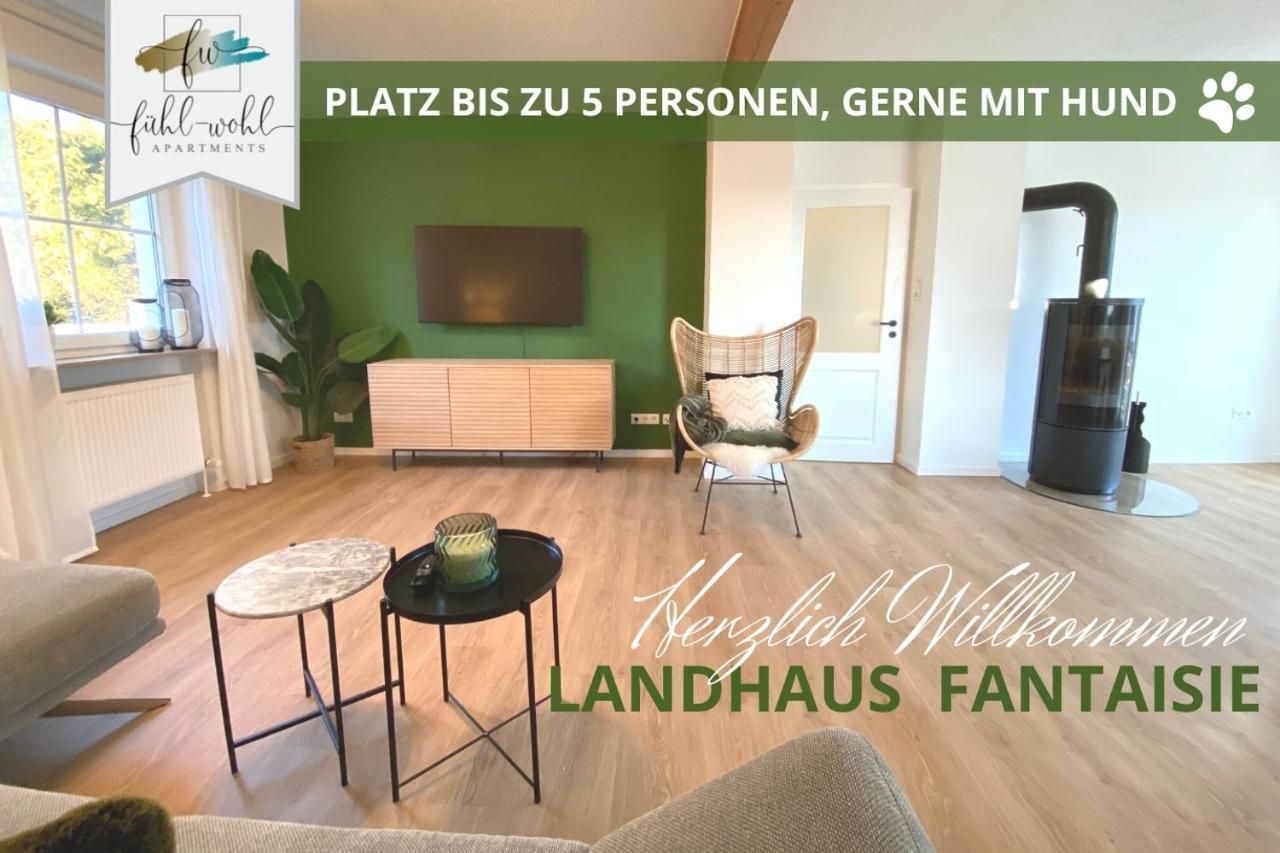 Ferienhaus Fantaisie: Schlosspark-Nahe Stadtgrenze mit Hundefreundlichem Garten Eckersdorf Exterior photo